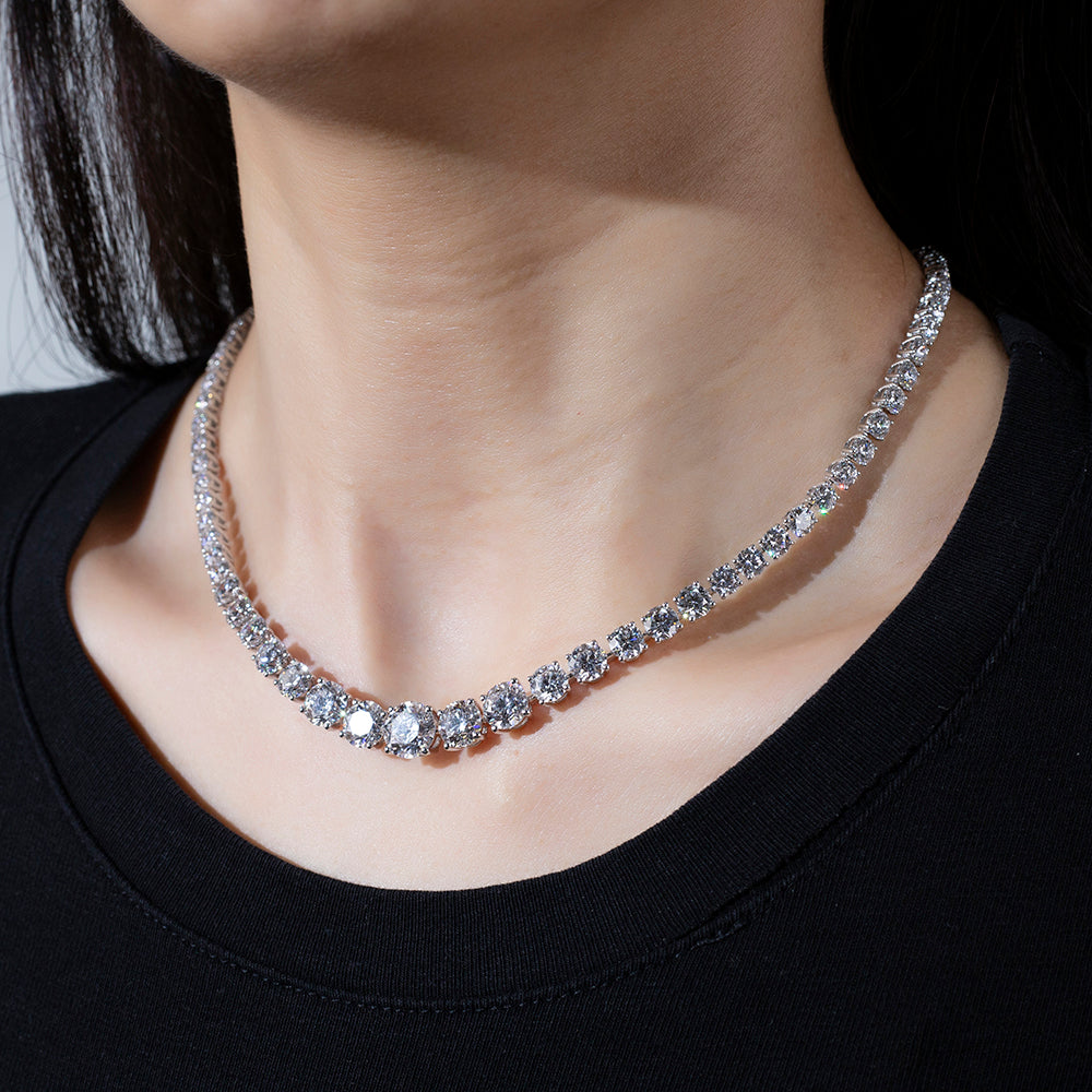 Econ-900 "Celestial Whisper" Lab-Grown Diamond Necklace