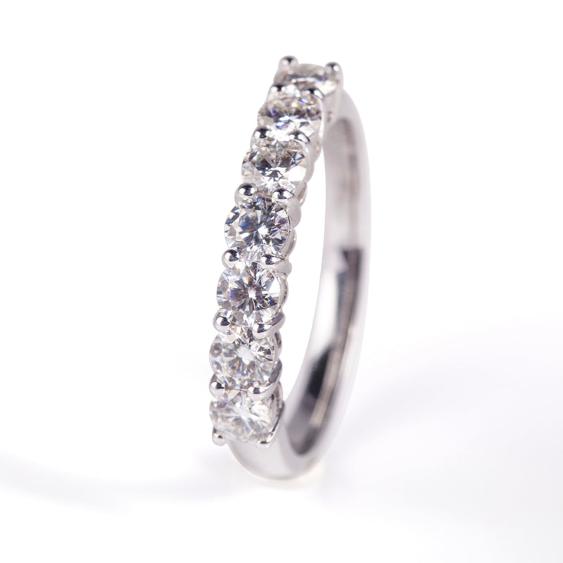 Eco-066 18K White Gold | Lab-Grown Melee Diamonds