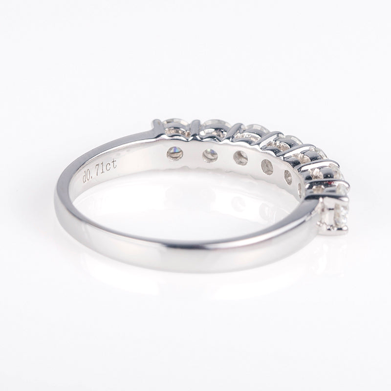 Eco-066 18K White Gold | Lab-Grown Melee Diamonds