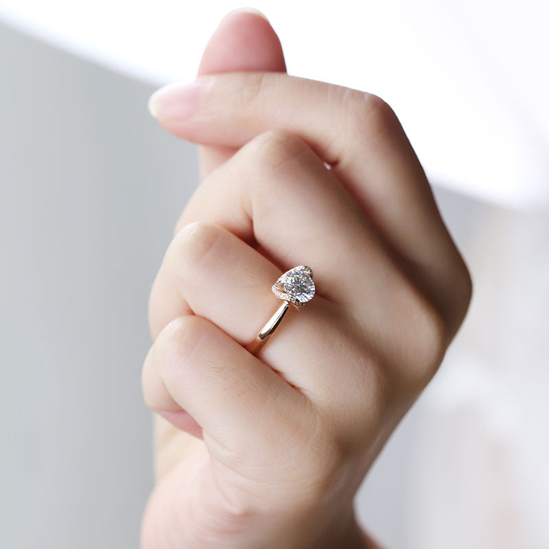 Eco-063 1.0ct D VS1 Lab-Grown Diamond | 18K Rose Gold | IGI Certified