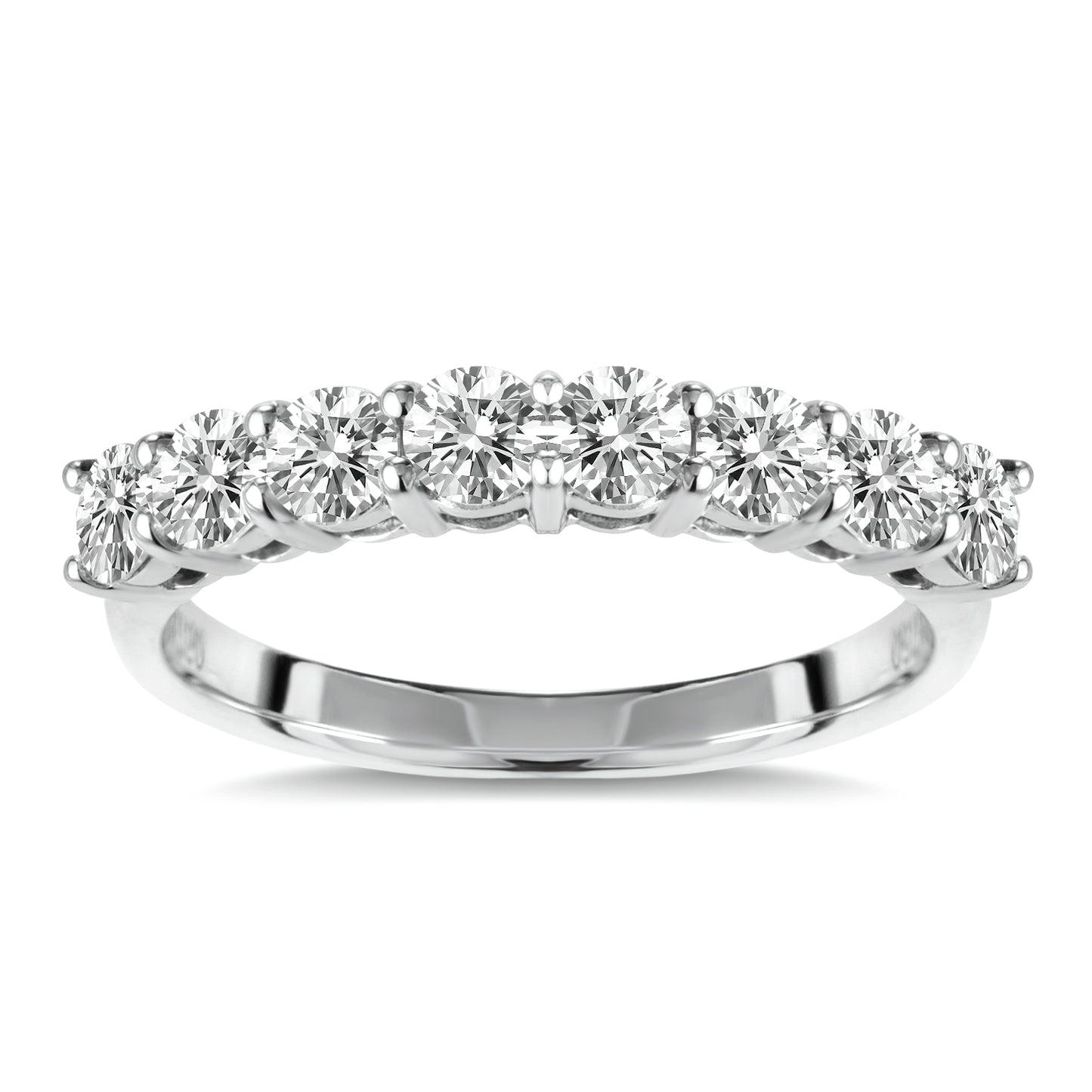 Eco-066 18K White Gold | Lab-Grown Melee Diamonds