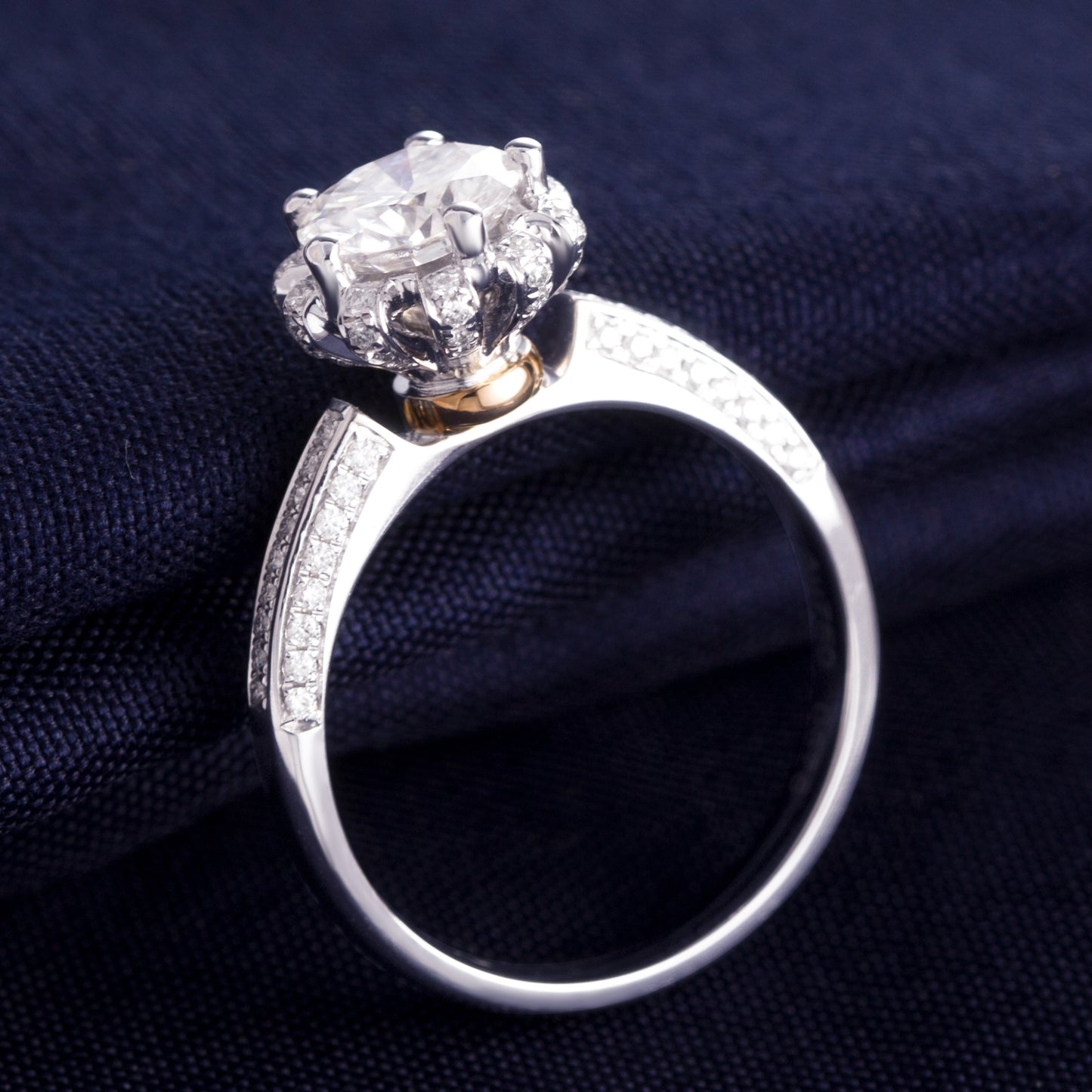 Eco-125 | 1.0ct D VVS1 Round-Cut Lab-Grown Diamond | 18K Rose Gold | IGI Certified