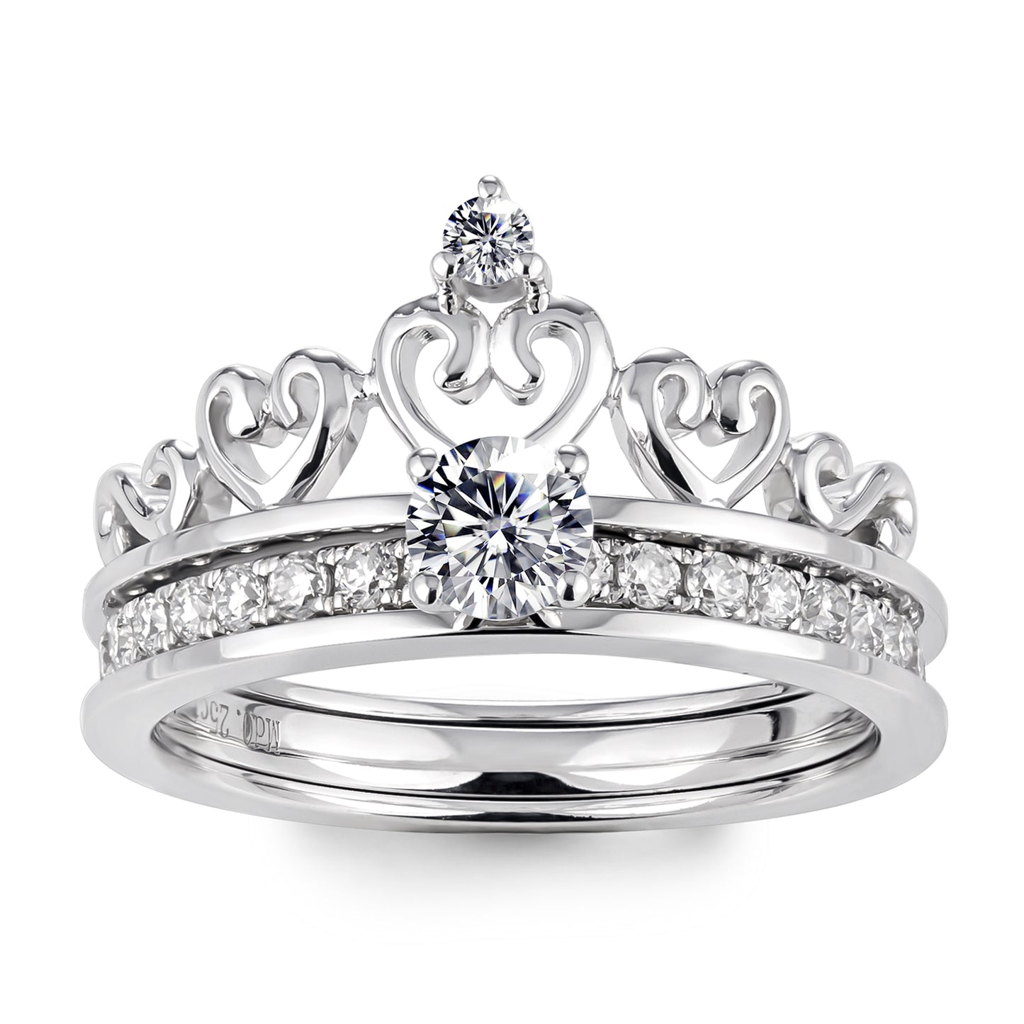 Eco-139 Customization | 18K White Gold | Round Brilliant-Cut Lab-Grown Diamond 1.00ct D VVS1| IGI Certified