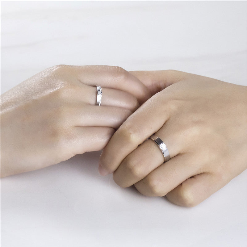 Harley-185: パラレルプロミス – 18Kホワイトゴールド製ラボグロウンダイヤモンドベゼルバンド