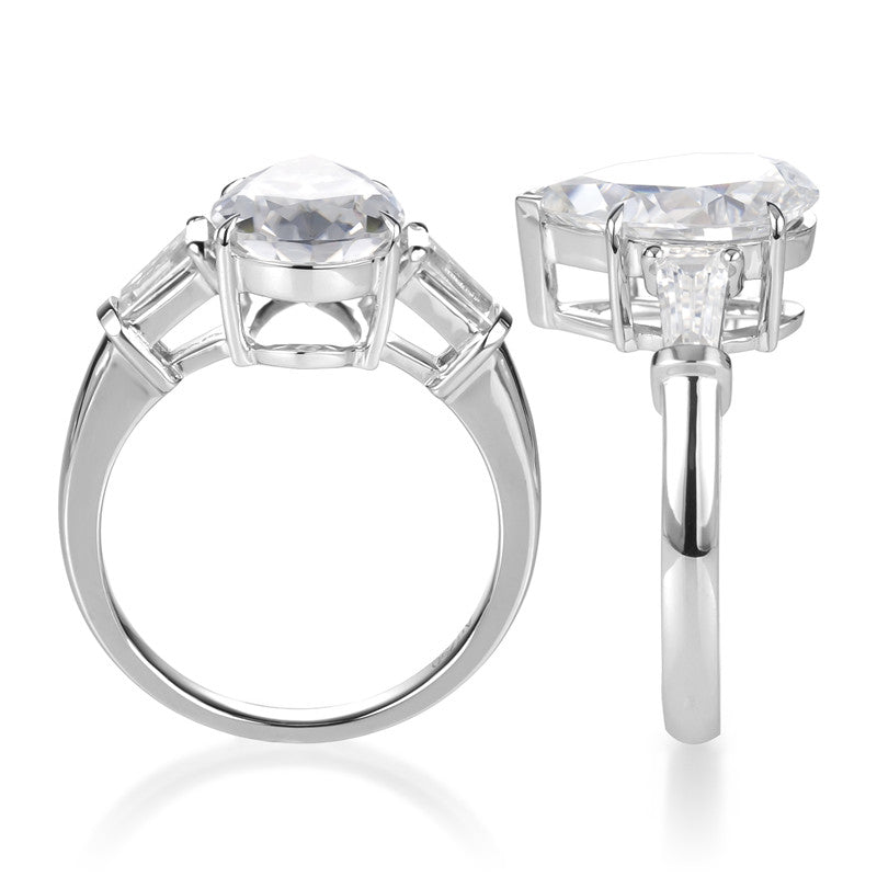 Eco-249  Customization | 18K White Gold | 2ct Lab-Grown Diamond E VVS2 | IGI Certified