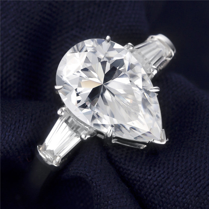 Eco-249  Customization | 18K White Gold | 2ct Lab-Grown Diamond E VVS2 | IGI Certified