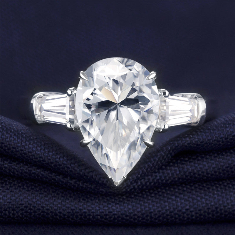 Eco-249  Customization | 18K White Gold | 2ct Lab-Grown Diamond E VVS2 | IGI Certified