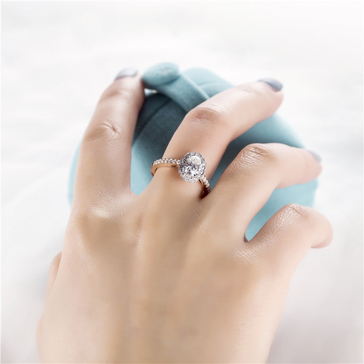 Eco-386   Customization | 18K Rose Gold | 2ct D VVS2 Lab-Grown Diamond | IGI Certified