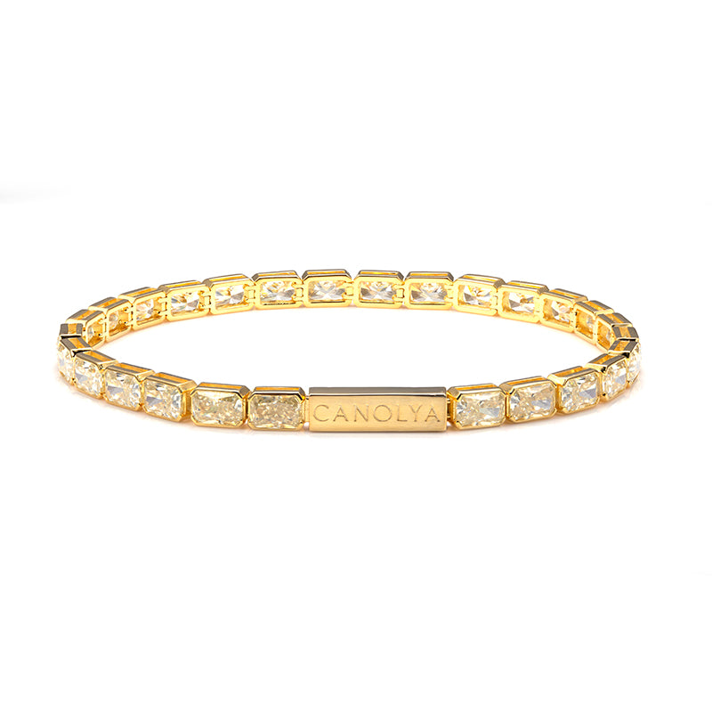 Ecob-568 "Signature Vault" Lab-Grown Diamond Link Bracelet