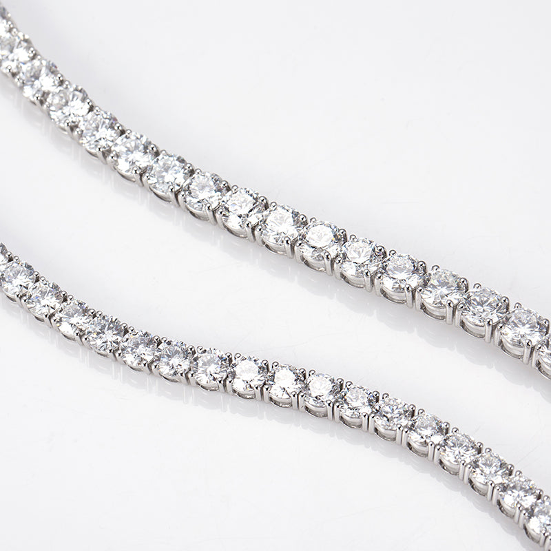 Ecob-584 Orbit of Grace Lab-Grown Diamond Tennis Bracelet