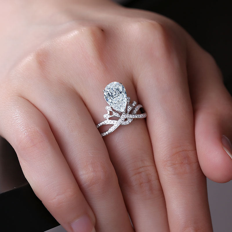 Eco-069 |1.0ct D VS1 Lab-Grown Diamond | 18K White Gold | IGI Certified