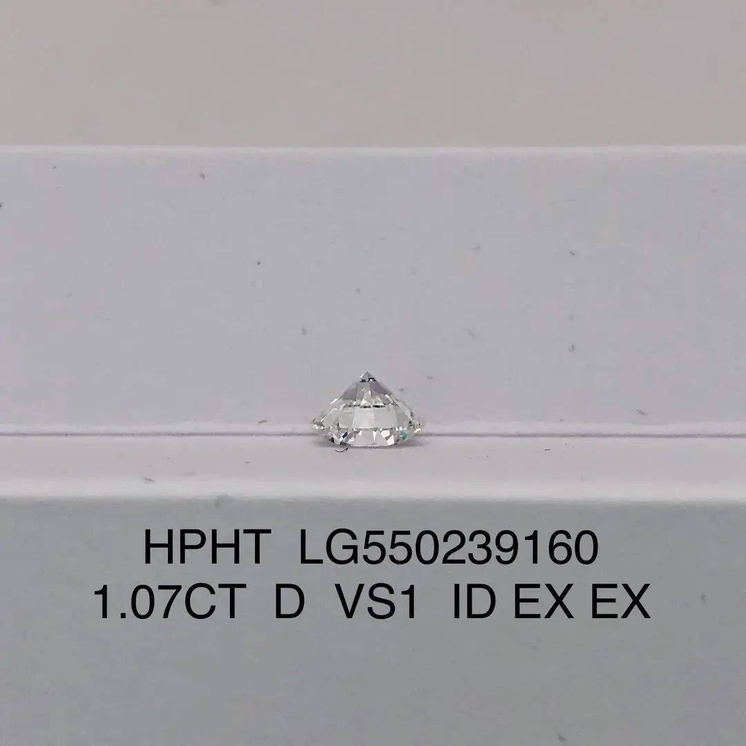 Round Shape Lab Grown Diamond Price List 0.3ct - 5ct IGI Certificate CVD HPHT Diamond