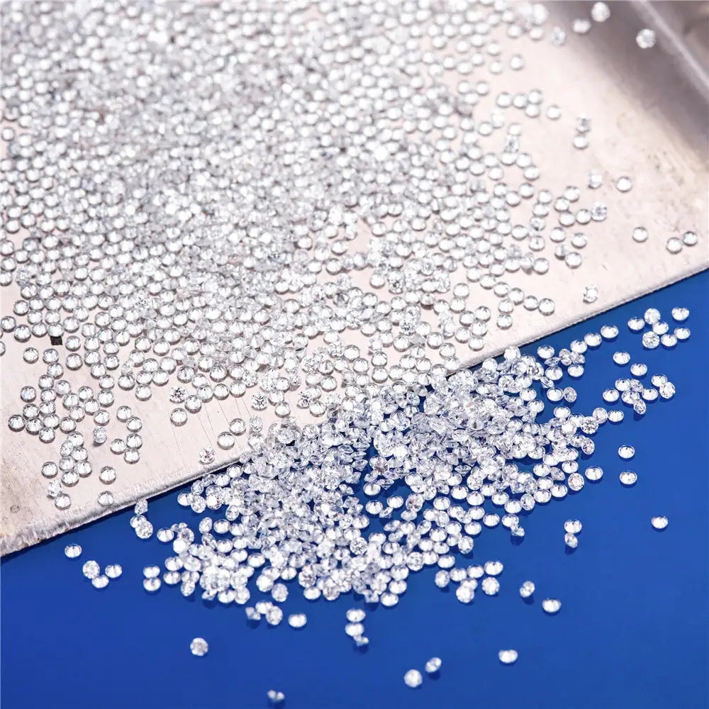 Premium Melee Lab-Grown Diamonds (HPHT, DEF / VVS–SI, 1mm–4mm)