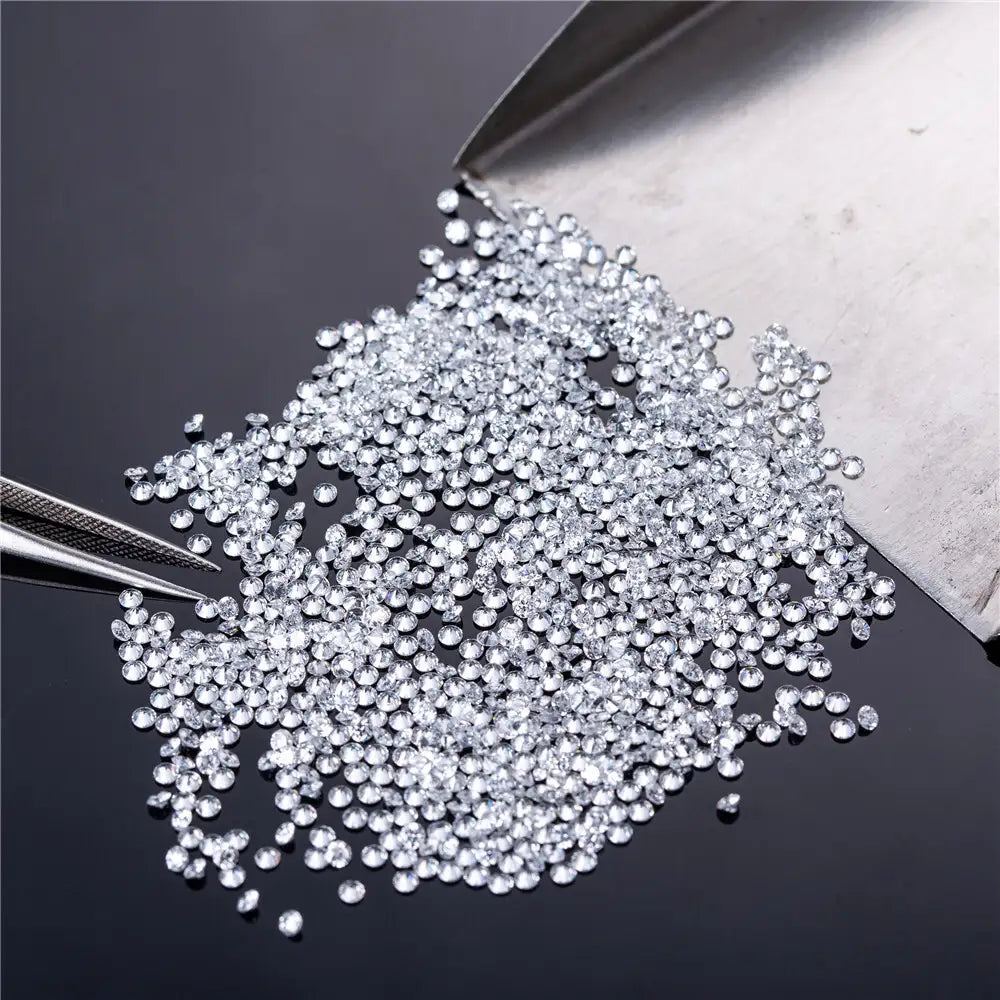 Premium Melee Lab-Grown Diamonds (HPHT, DEF / VVS–SI, 1mm–4mm)