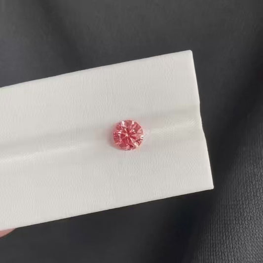 Round Shape Fancy Vivid Pink VS1 ID EX EX 1ct Lab Grown Diamond with IGI Certificate  LG704563416CVD