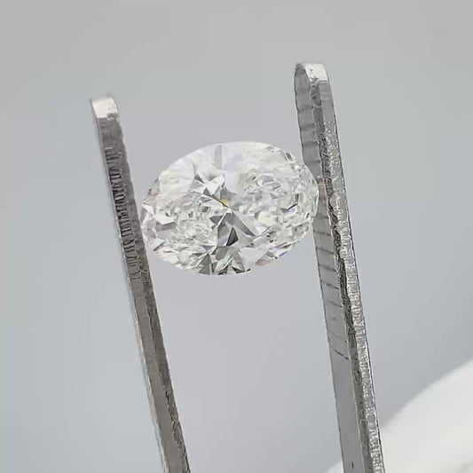 Oval Brilliant D VS1 EX 1.02ct Lab Grown Diamond with IGI Certificate LG715580674