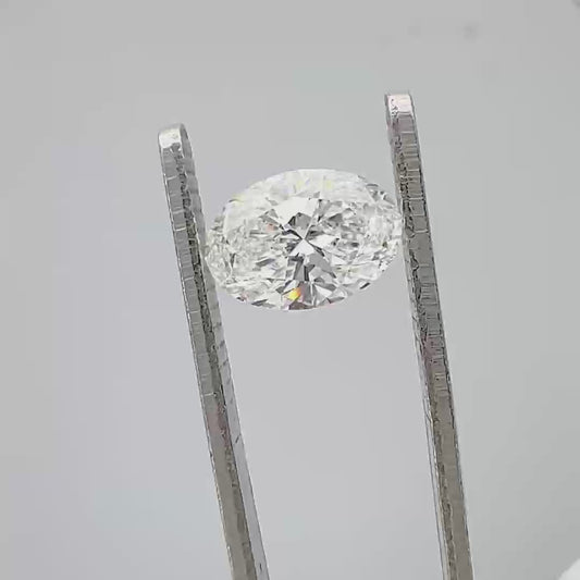 Oval Brilliant D VS1 EX 1.01ct HPHT Lab Grown Diamond with IGI Certificate LG715580676